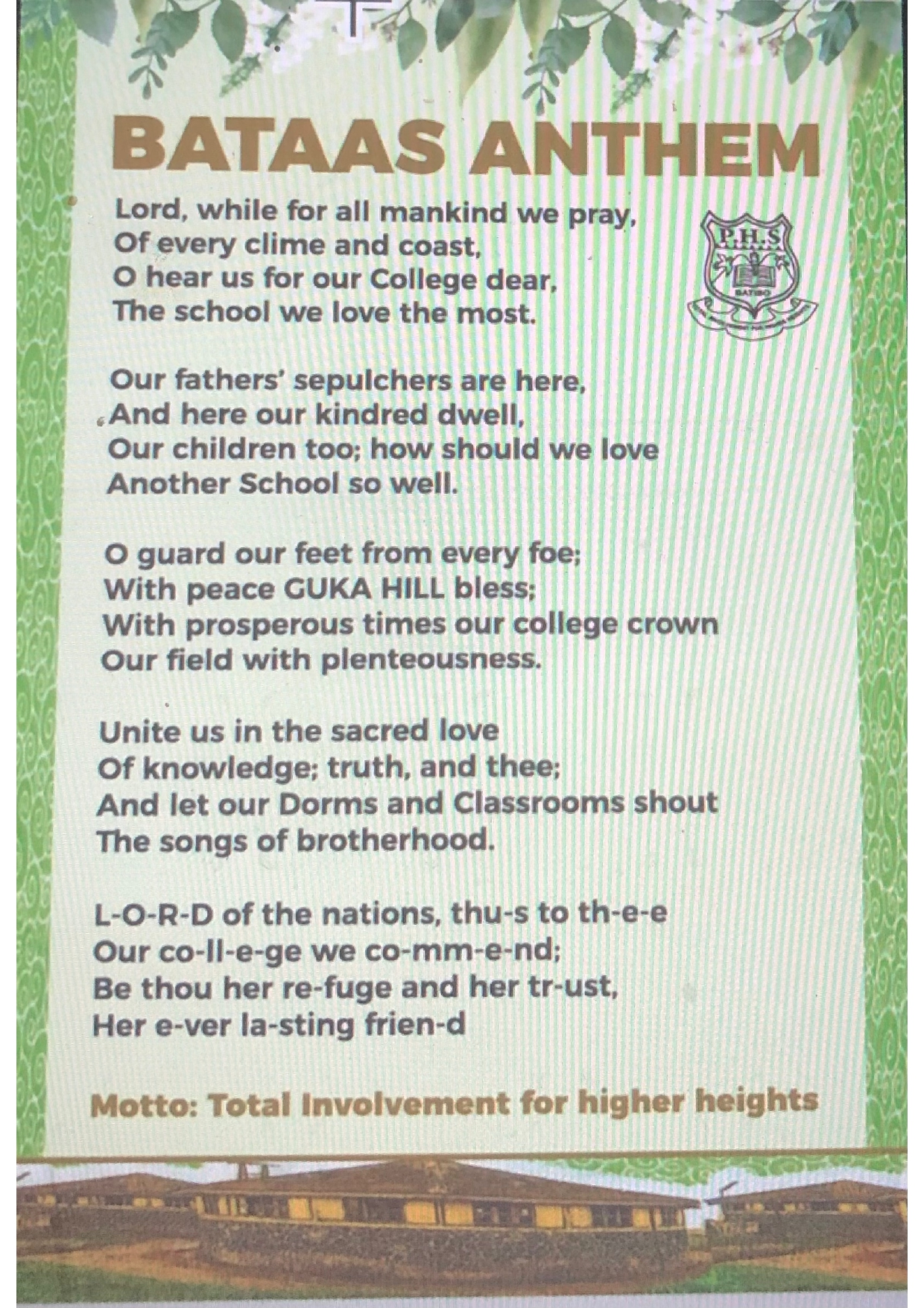 Bataans Anthem